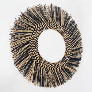 Luxury <b>wall</b> decorations for home hotel resort handcrafted seagrass <b>art</b> sea grass hanging <b>arts</b> - Product Image 2