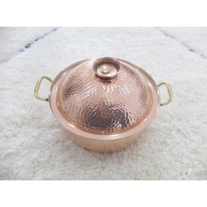 Casserole en cuivre pur 100% motif martelé Design fantastique qualité incroyable au prix de gros - Product Image 4