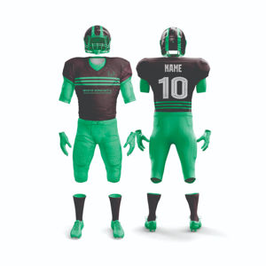 ชุดยูนิฟอร์มอเมริกันฟุตบอลคุณภาพสูงสำหรับเยาวชน ฝึกซ้อม ปรับแต่งสไตล์ได้ งานเย็บคุณภาพสูง 100% โพลีเอสเตอร์ ผลิตตามสั่ง - Product Image 2