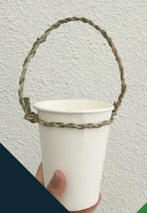 Stock up on our Bulk Bamboo <b>Drink</b> Carrier Strap, an Eco-Friendly Cafe Supply essential for modern businesses. - Product Image 3