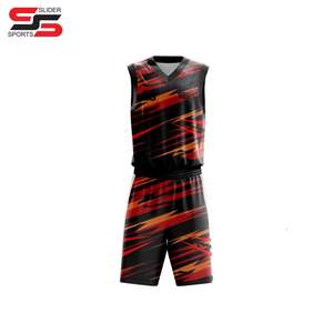 Ropa deportiva Equipo de entrenamiento Ropa deportiva Uniforme de baloncesto Ropa de hombre de alta calidad Uniforme de baloncesto de Benefit Enterprises - Product Image 3