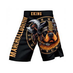 <b>Men</b> Athletic MMA <b>Shorts</b> Custom Printed Sublimation Design Training <b>Shorts</b> Spandex Quick Dry Fabric OEM Supplier Pakistan MMA - Product Image 2