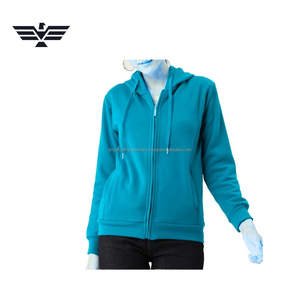 Sudadera con Capucha Verde para Mujer, Superventas 2025, Estilo Clásico con Cierre Completo, Informal, Urbana, de Invierno, con Capucha Larga, Logotipo 3D en la Parte Delantera, 100% Algodón - Product Image 2