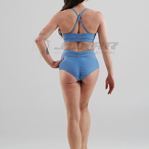 Pantalones cortos de poste de rendimiento de alta calidad con material ligero transpirable de construcción duradera para escaladas de giros a la venta - Product Image 4