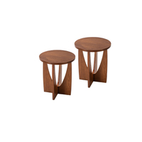 OEM Table d'appoint de salon conçue sur mesure Fourniture directe par l'usine de meubles de table d'appoint en bois naturel au prix le plus bas
