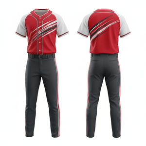 Uniforme de Béisbol al por Mayor, Personalizado, Impresión por Sublimación, Ligero, Transpirable, Malla, Colores Personalizados, Logotipos, Servicio OEM, 100% - Product Image 6