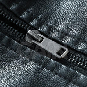 Nueva chaqueta de cuero para hombre de moda Material de alta calidad Chaqueta de invierno cálida y acogedora para caballeros - Product Image 5