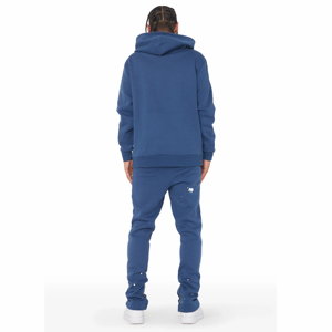 Costumes de survêtement en polaire trois plis de haute qualité pour hommes vente en gros sweat à capuche personnalisé sérigraphié survêtement hiver plus respirant - Product Image 3