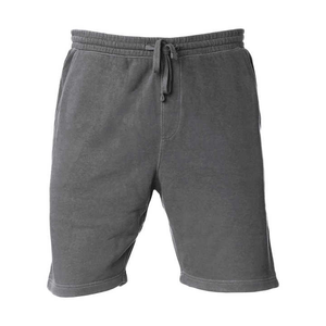 กางเกงขาสั้นลำลองทรงหลวมสำหรับผู้ชายแนวสตรีทแฟชั่นสีล้วนพร้อมเทคนิคปักลายฤดูใบไม้ผลิฤดูร้อน - Product Image 2