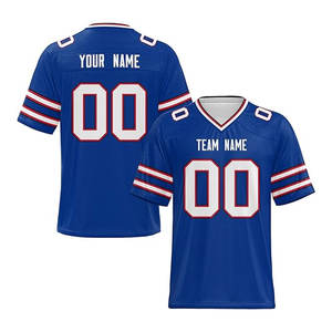 Camiseta de fútbol personalizada de talla grande para hombre, Conjunto de camiseta de fútbol con nombre personalizado y número impreso, servicio OEM disponible - Product Image 4