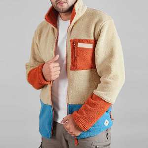 Sudadera Sherpa para Hombre de Alta Calidad, Dos Tonos, Estilo Holgado, Manga Larga, Hecha en Pakistán - Product Image 4
