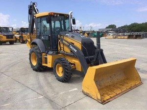 Potente Cargadora John Deere 410L Usada de 2023, Retroexcavadora John Deere de Segunda Mano en Existencia, Alta Calidad y Buen Rendimiento - Product Image 5