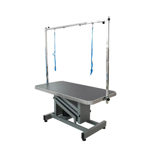 Nouveau 2025 Table de toilettage hydraulique pour animaux de compagnie Table portable réglable pour le toilettage des chiens - Product Image 1