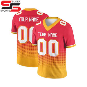 Uniforme de football américain par sublimation personnalisée de haute qualité pour adultes et enfants ensemble de maillots de football d'équipe pour jeunes - Product Image 6