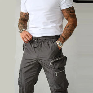 Pantalones Cargo de Invierno 2026 Totalmente Personalizables, Impermeables y Resistentes al Sudor, con Múltiples Bolsillos y Frente Plano, Servicio OEM - Product Image 3