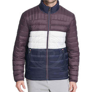 Veste matelassée d'hiver pour homme de haute qualité, à manches longues, col montant, séchage rapide, écologique, prix raisonnable - Product Image 4