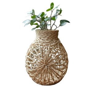 Macetas de decoración para vivero para exteriores, macetas para plantas de flores de interior, venta al por mayor, macetas de mimbre de bambú, cestas para jardín - Product Image 5