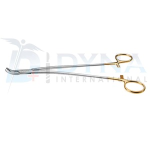 Soporte de aguja TC, instrumentos quirúrgicos de acero inoxidable, longitud curvada de 9 pulgadas - Product Image 2