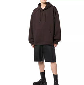 Sudaderas con Capucha de Invierno para Hombre, 100% Algodón, Bordadas, Sólidas, Cómodas, Holgadas, para Moda Casual a Precio de Mayoreo Económico - Product Image 5