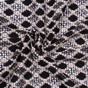 Tissu en filet peigné tissé élégant pour robes, robes de soirée et saris pour filles - Léger 120 GSM En stock en provenance d'Inde - Product Image 3