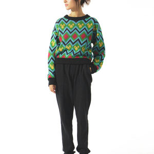 Suéter de cuello alto cálido de invierno informal personalizado de alta calidad para mujer con opción de logotipo frontal de tela transpirable de secado rápido - Product Image 1