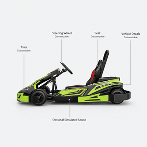 Kart de course électrique tout-terrain haute vitesse 45 km/h pour adultes – Visite <span class=keywords><strong>d</strong></span>'usine et <span class=keywords><strong>test</strong></span> sur site disponibles - Product Image 2