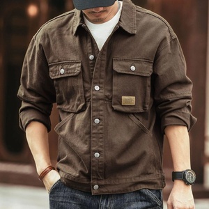Chaquetas de Camuflaje para Mujer, Chaqueta de Moda de Manga Larga con Bolsillos Tipo Cargo, Ropa de Calle para Mujer al por Mayor, Ropa de Otoño - Product Image 1