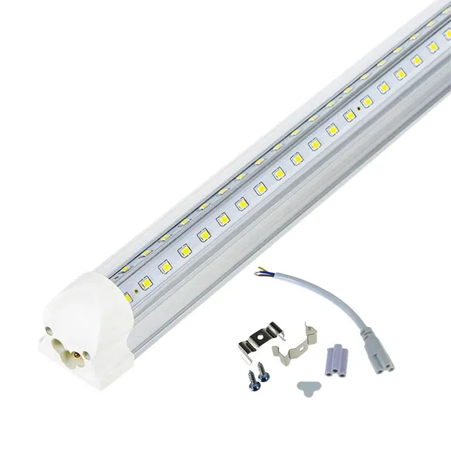 SKD 공장 직접 핫 세일 현대적인 디자인 조명 t8 led 튜브 600mm 900mm 1200mm 1500mm 실내 조명기구 LED 나노 튜브