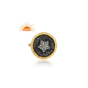 แหวนพลอยสังเคราะห์จากธรรมชาติ18K ชุบทอง18K สำหรับเป็นของขวัญสำหรับผู้หญิง - Product Image 2