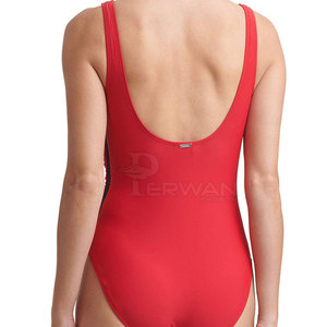 Contraste de couleur respirant femmes maillot de bain conception personnalisée femmes maillot de bain en gros maillot de bain - Product Image 3