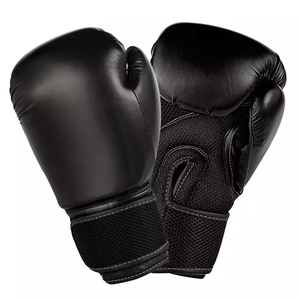 Guantes de Boxeo Hechos a Medida de Cuero Genuino de Alta Calidad, Más Populares, Ligeros, con Cierre de Velcro, QASWA SPORTS - Product Image 1