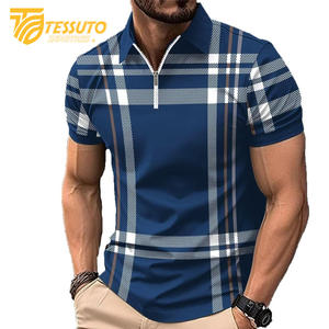 Hombres de alta calidad para Polo Último diseño Ropa informal transpirable Bajo MOQ Personalizado Tallas grandes Opciones personalizables - Product Image 5
