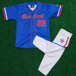 Faites sur mesure votre propre conception impression par sublimation uniformes de baseball maillots d'équipe maillots de sport - Product Image 1