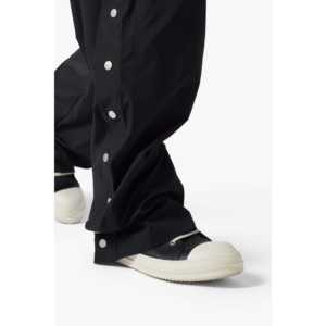 Pantalones de Nailon Ligeros con Cierre Lateral - Negros, Tela Oxford de Alta Calidad, Transpirables, Ecológicos, Moda Hip Hop - Product Image 2