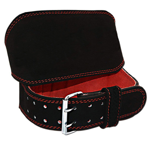 Cuero de vaca de alta calidad gimnasio Fitness cuero Powerlifting cinturón de levantamiento de pesas logotipo personalizado PU para levantamiento de pesas y ejercicio - Product Image 5