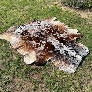 OEM Wholesale finish Cow Leather Hair on Skins Cowhide Rug Fur skins - Product Image 3