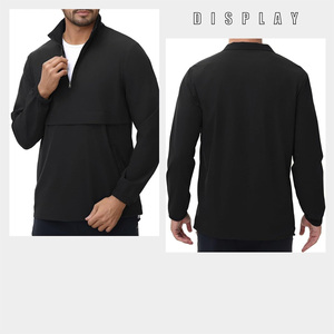 Chaqueta cortavientos de golf personalizada Streetgrace para hombre OEM material transpirable con personalización de logotipo y opciones de etiqueta privada - Product Image 4