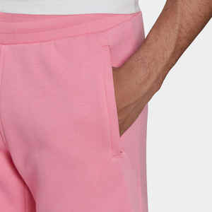 Pantalon de survêtement homme décontracté coupe cintrée 70% coton 30% polyester recyclé séchage rapide essentiel respirant rose - Product Image 5