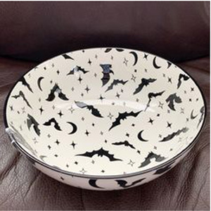 ตะกร้าผลไม้ตกแต่งวันฮาโลวีนทำจากนิกเกิลมือรูปนกอินทรีสีดำสำหรับฤดูใบไม้ร่วงใหม่ล่าสุด - Product Image 2