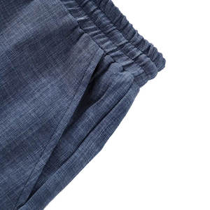 Venta al por mayor verano algodón transpirable Casual pantalones cortos conjuntos de alta calidad manga camiseta pantalones cortos conjunto sólido ropa de los hombres conjuntos de pantalones cortos - Product Image 4