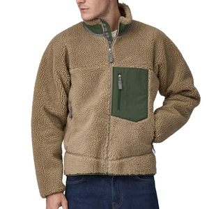 Chaqueta Polar para Hombre, Diseño Nuevo, Material de Forro Polar, Color Sólido, Cálida, Mangas Largas, Diseño Personalizado - Product Image 1