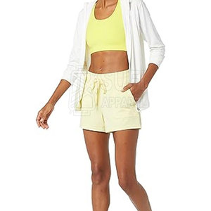 Shorts Casuales para Mujer, Corte Clásico, Tejido de Mezcla de Algodón Suave de Alta Calidad, Ecológicos, Ofrecen Comodidad y Transpirabilidad para el Uso Diario - Product Image 3