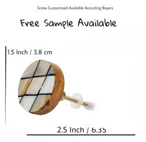 Mopa de lujo europea, armario de madera, puerta de cajón con perillas de cerámica y tirador para cocina, dormitorio, almacén, sala de estar - Product Image 3