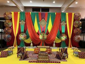 Buy Traditional Puberty Celebration Fiber <b>Props</b> South Indian Puberty Ceremony <b>Props</b> Manufacturer Indian Wedding Haldi Ceremony - Product Image 2