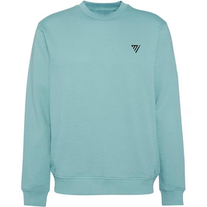 เสื้อสเวตเตอร์แบบสวมหัวแขนยาวเสื้อสเวตเชิ้ตโลโก้แบบคลาสสิก OEM ผลิตตามสั่งสีพื้น - Product Image 1