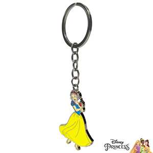 Porte-clés Thème Blanche-Neige en Métal Véritable Durable pour Enfants à partir de 4 Ans - Vente en Gros - Product Image 1