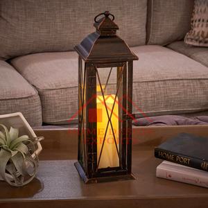 Lantern with <b>Candle</b> for Hotel and Restaurant Most Popular 2025 Best Selling Antique Bronze Color <b>Candle</b> Lantern Best Seller - Product Image 4