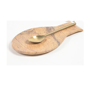 Repose-cuillère en marbre couleur grise porte-fourchette pour cuillère de cuisson organisateur de cuillère simple poli au meilleur prix - Product Image 4