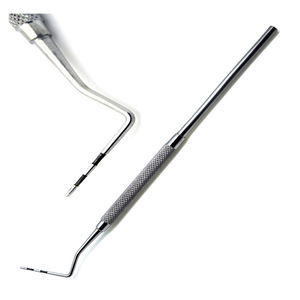 Juego de sondas dentales Meal Med de acero inoxidable, instrumentos periodontales manuales para clínica, herramientas con certificación CE Clase I y agarre moleteado - Product Image 1