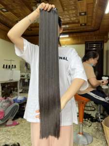 LUXURY WHOLESALE <b>Hair</b> Bundles SDD Bone Straight Human <b>Hair</b>, 100% Raw Virgin <b>Hair</b> Vietnam, Wholesale Price Factory - Product Image 3